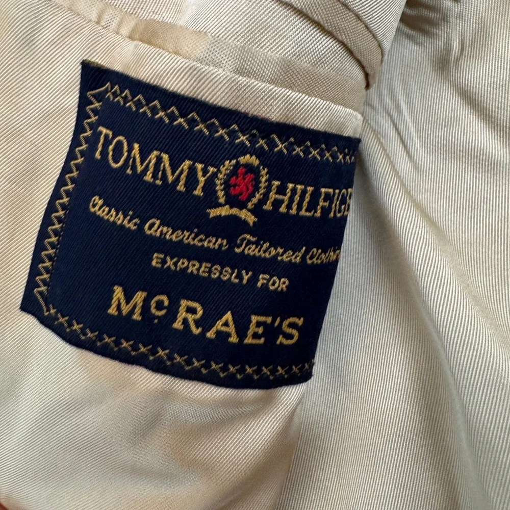 Vintage Tommy Hilfiger‎ Men's Sport Coat / Blazer Size 42R 3 Button